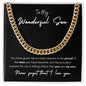 Wonderful Son Cuban Link