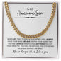 Awesome Son Cuban Link Necklace