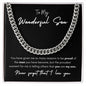 Wonderful Son Cuban Link