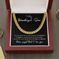 Wonderful Son Cuban Link