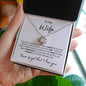Wife Never Forget Love Knot Necklace