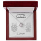 Beautiful Soulmate Missing Piece Love Knot Necklace