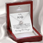 Wife Never Forget Love Knot Necklace