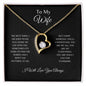 Wife Best Thing Forever Love Necklace